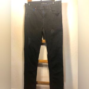 Calvin Klein Young Men’s Black Skinny Jeans Size 20
